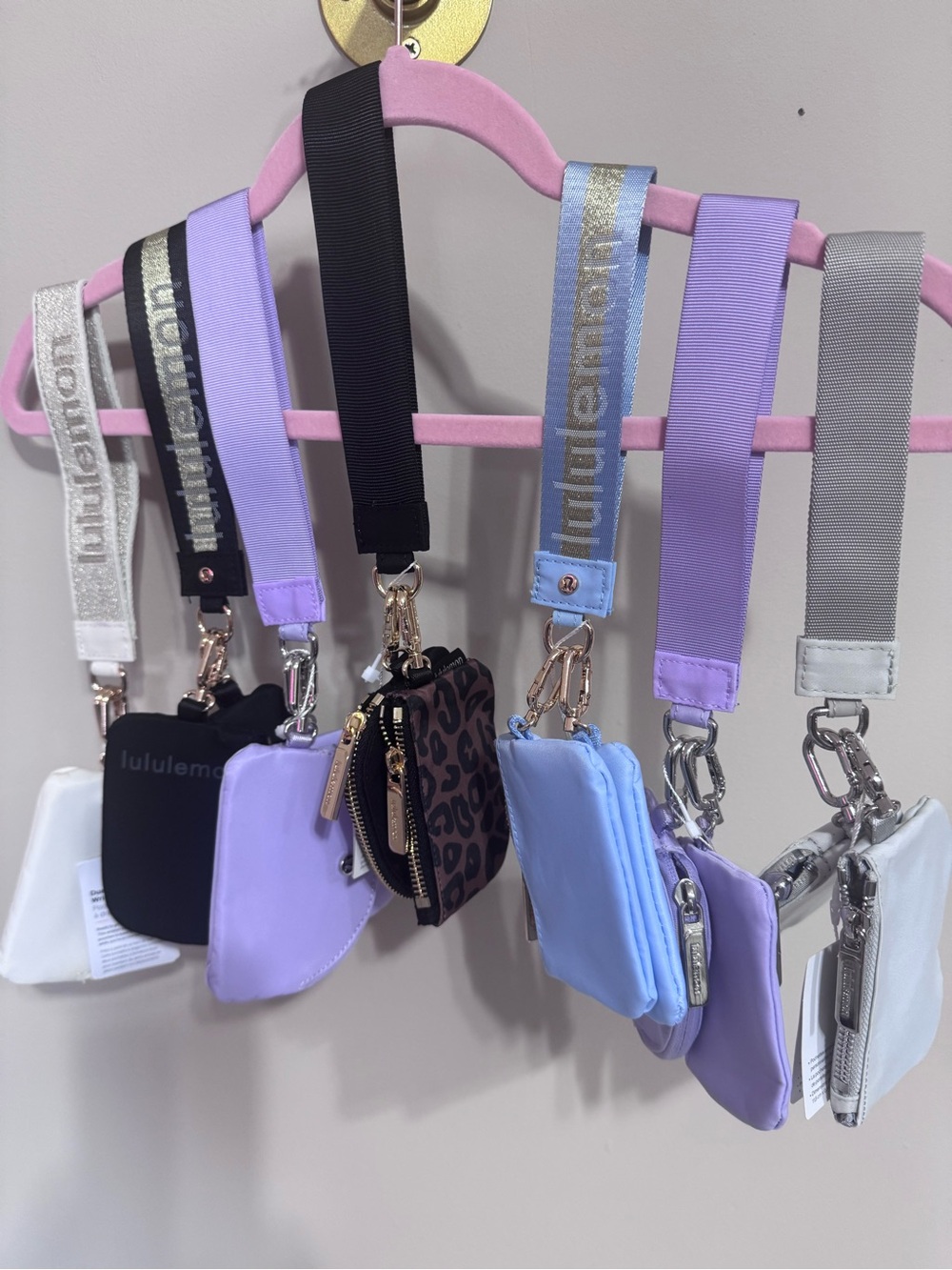 Lululemon dual pouch wristlets in your choice of color.